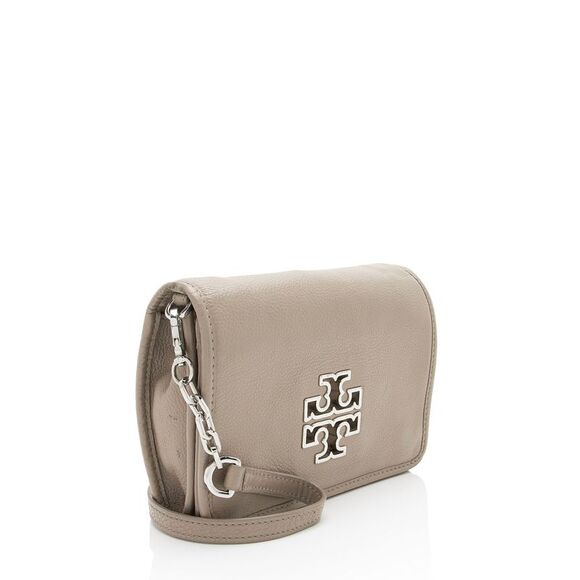 Tory Burch Leather Britten Combo Crossbody - Picture 2 of 16